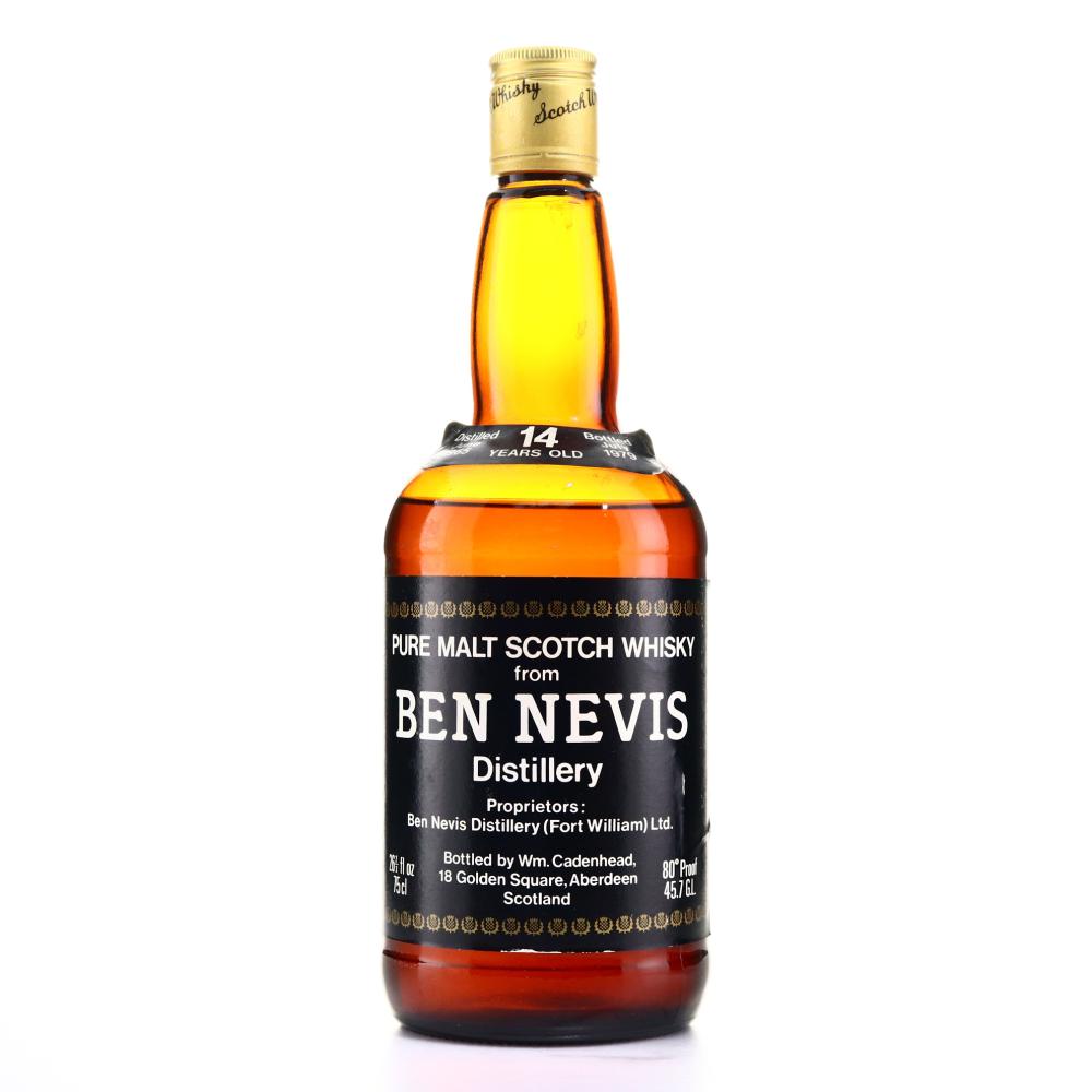 Ben Nevis 1965 Cadenhead's 14 Year Old