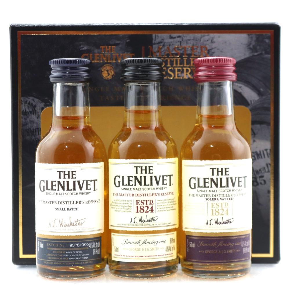 Glenlivet Master Distiller's Miniature 3 x 5cl