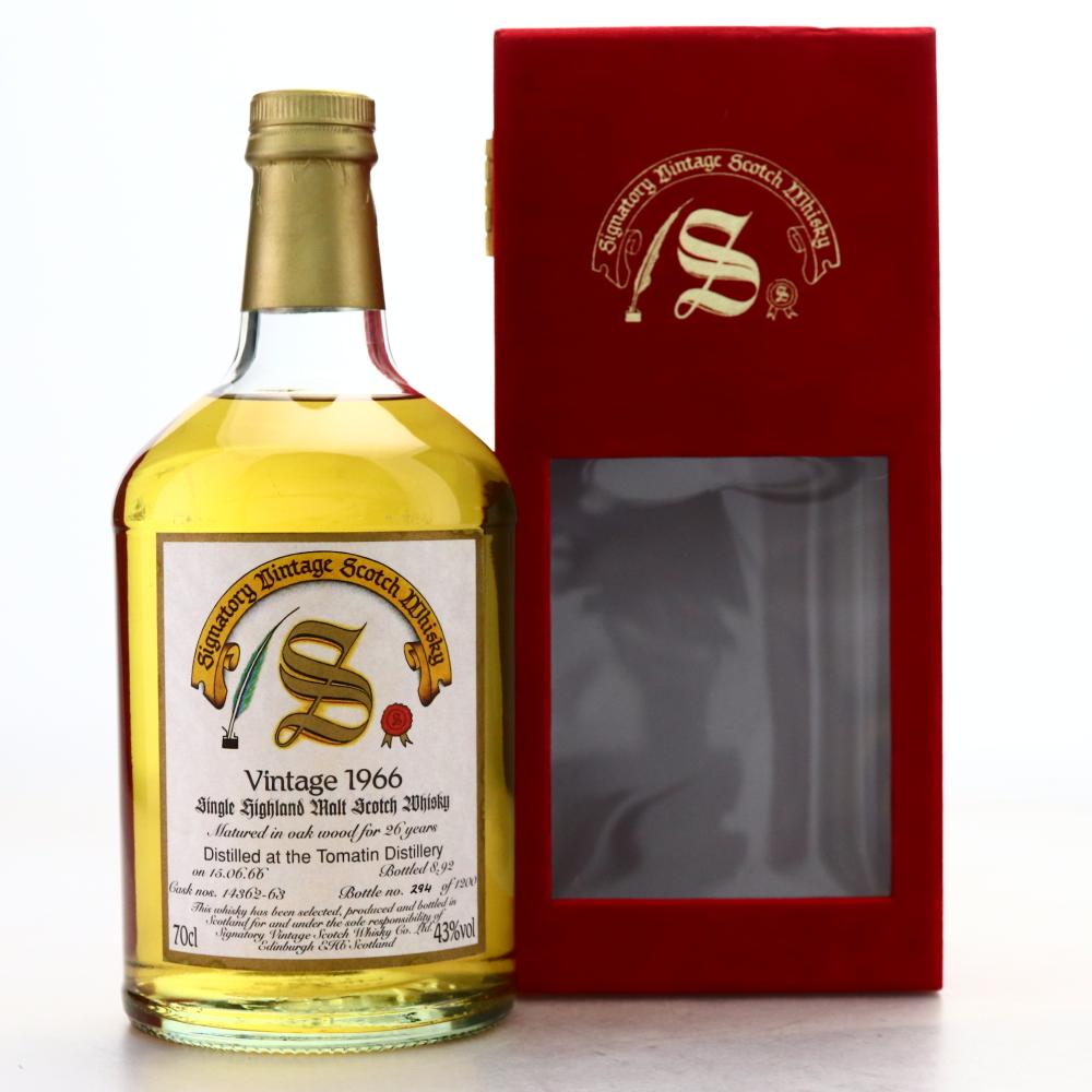 Tomatin 1966 Signatory Vintage 26 Year Old