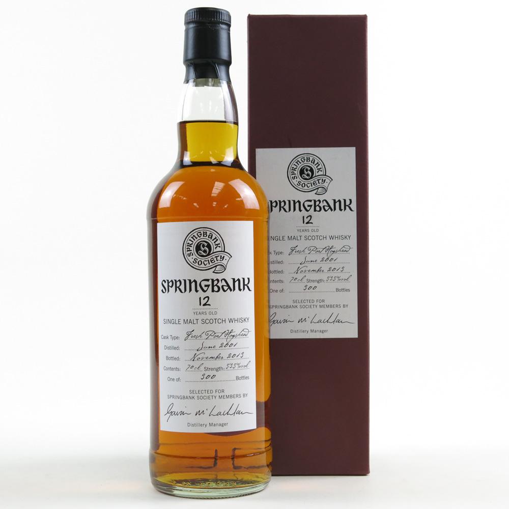 Springbank 2001 Port Hogshead 12 Year Old