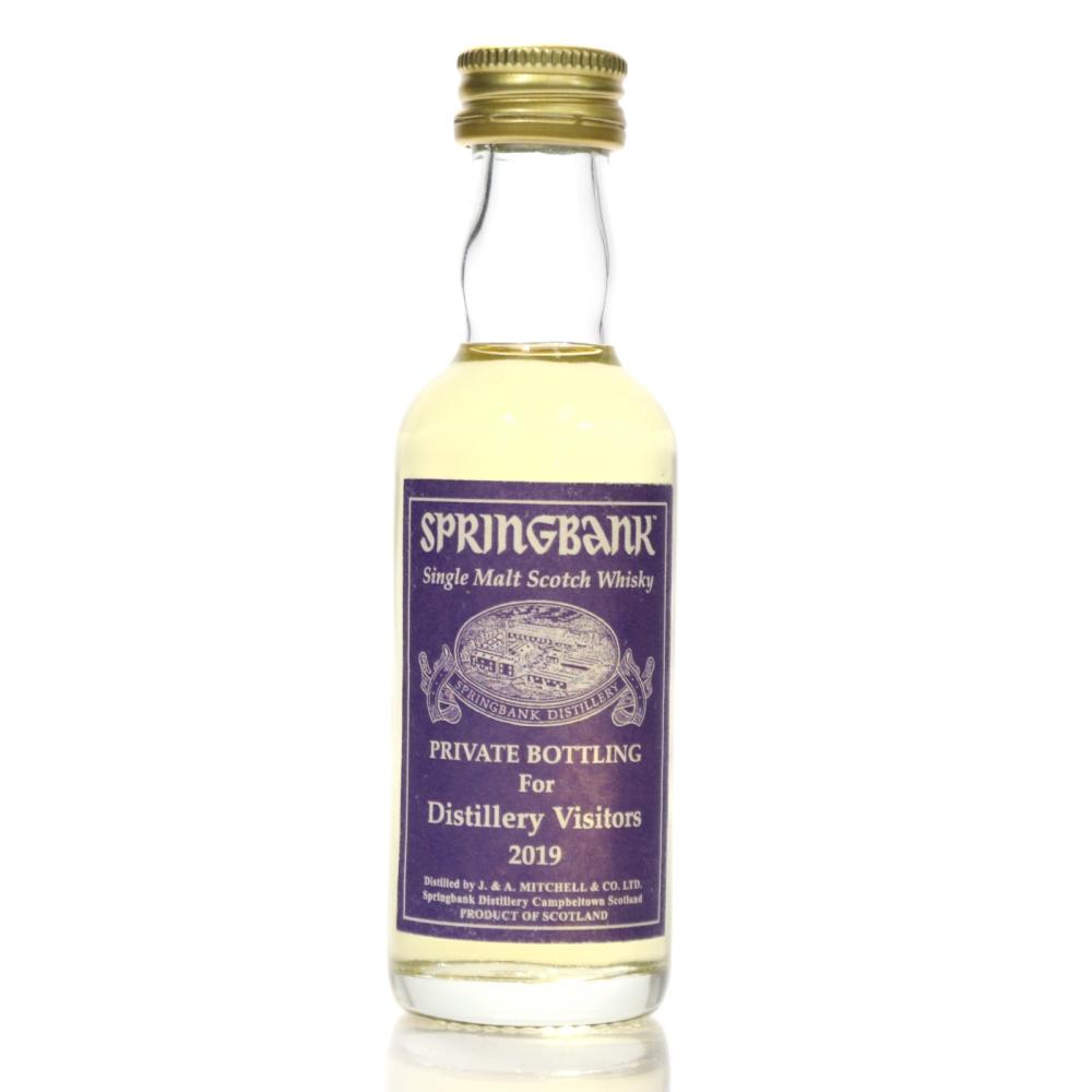 Springbank Private Bottling for Distillery Visitors 2019 Miniature 5cl