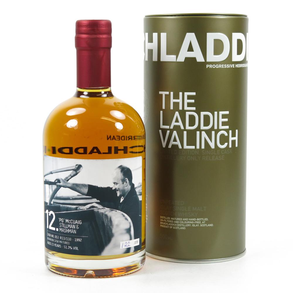 Bruichladdich 1992 'PG' McCuaig Stillman & Mashman 23 Year Old Valinch