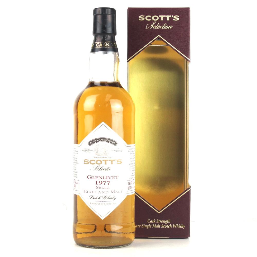 Glenlivet 1977 Scott's Selection / US Import