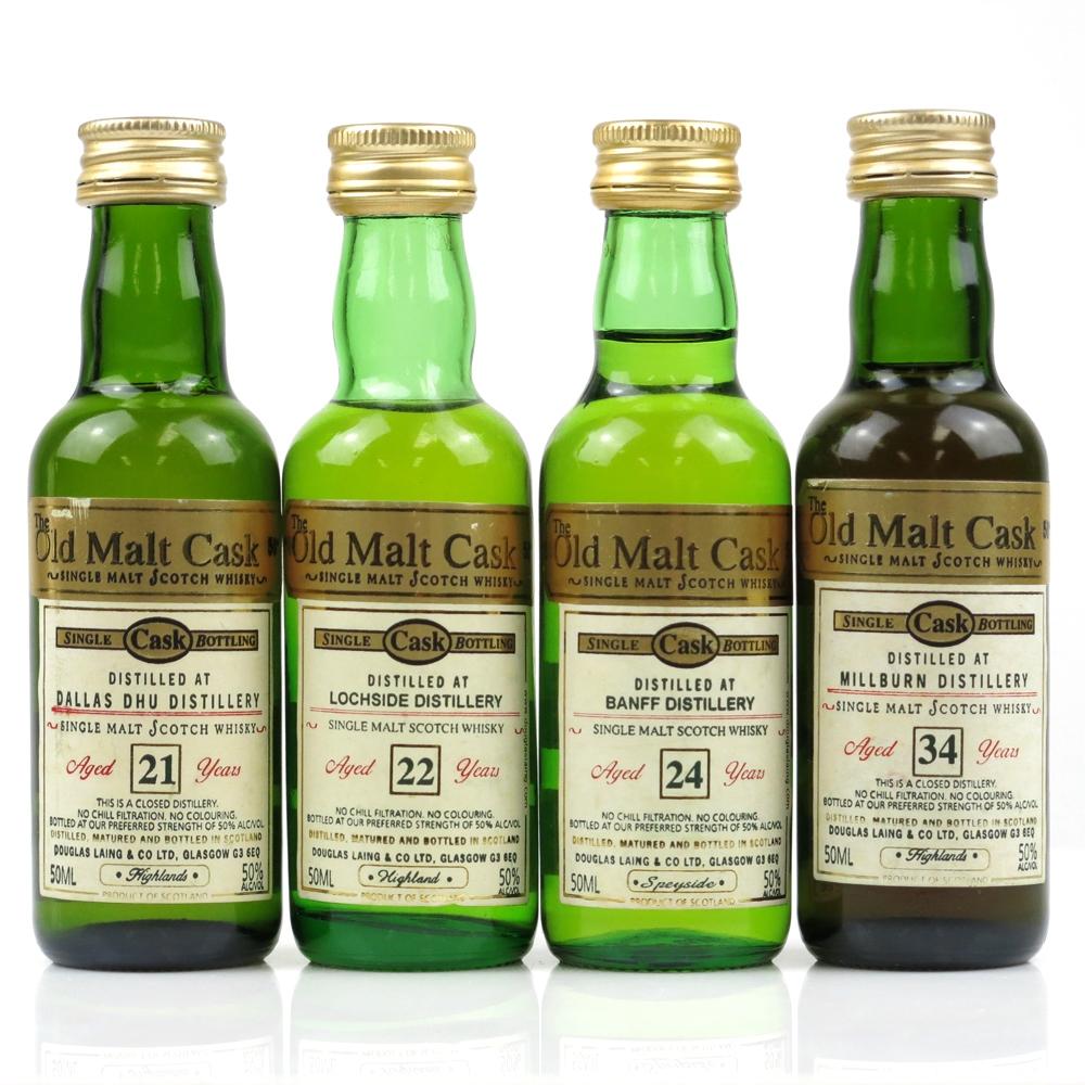 Douglas Laing Closed Distillery Miniature Selection 4 x 5cl