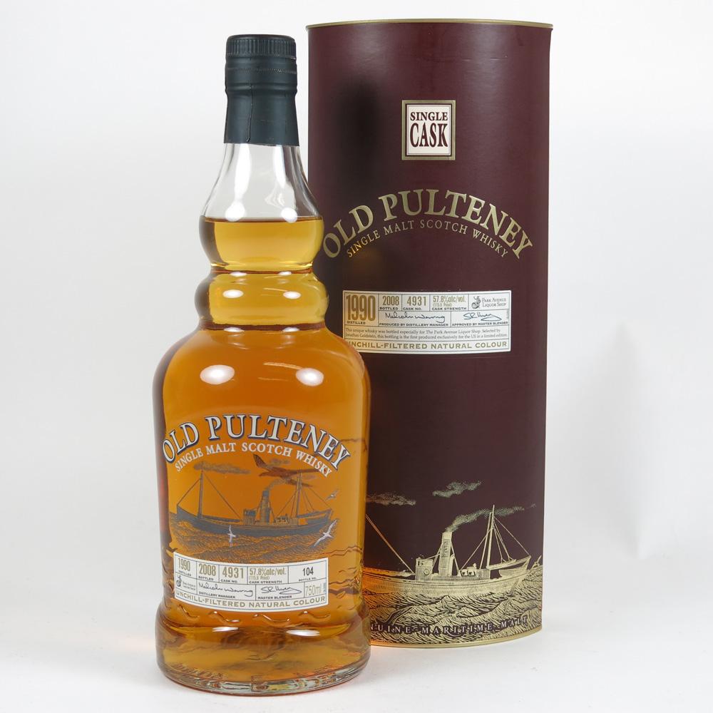 Old Pulteney 1990 Park Avenue Liqour Exclusive