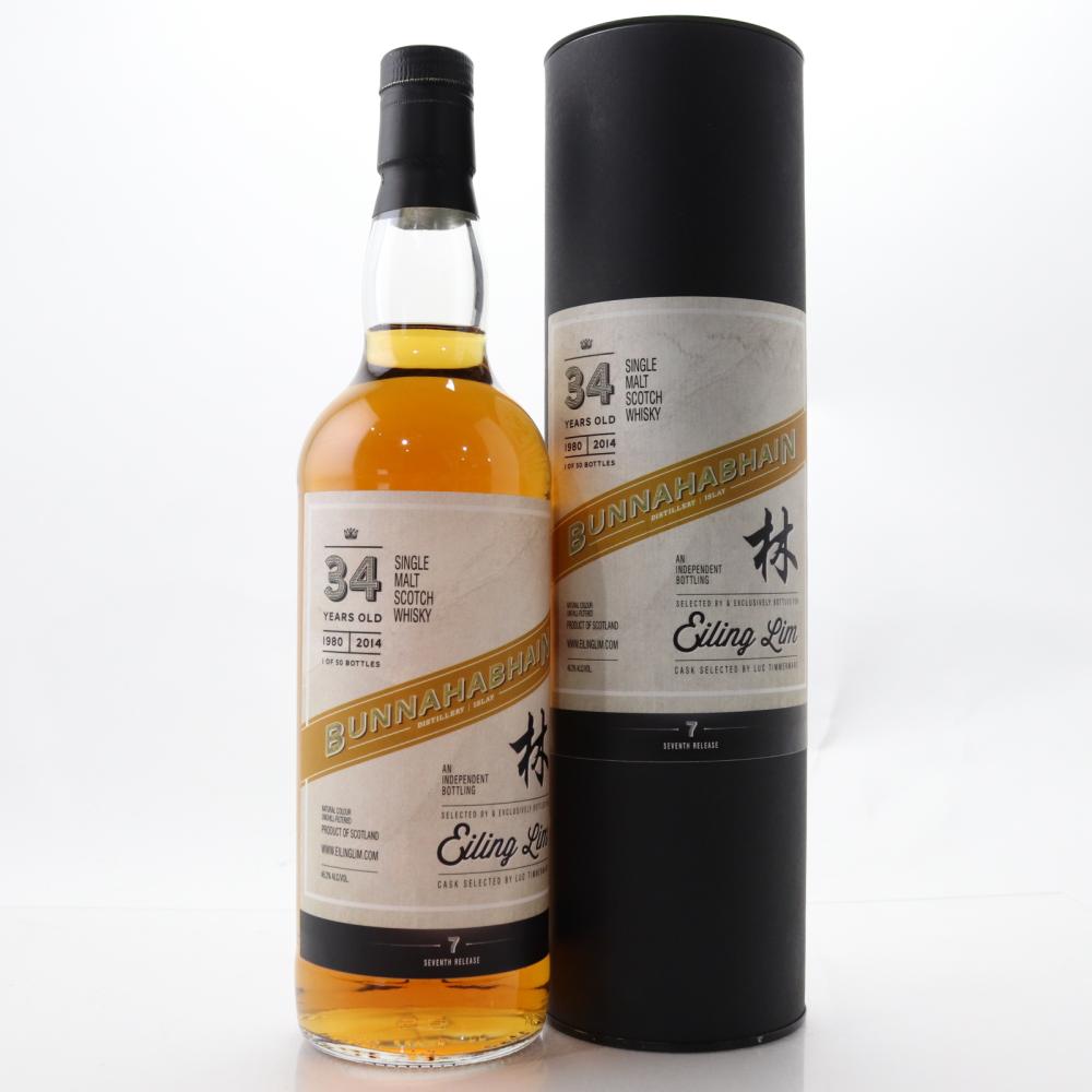 Bunnahabhain 1980 Luc Timmermans 34 Year Old