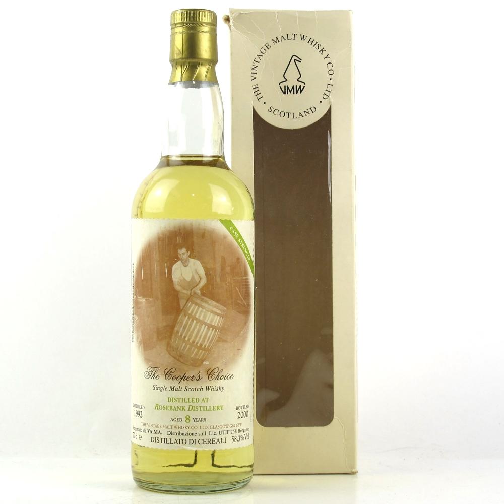 Rosebank 1992 The Cooper's Choice 8 Year Old