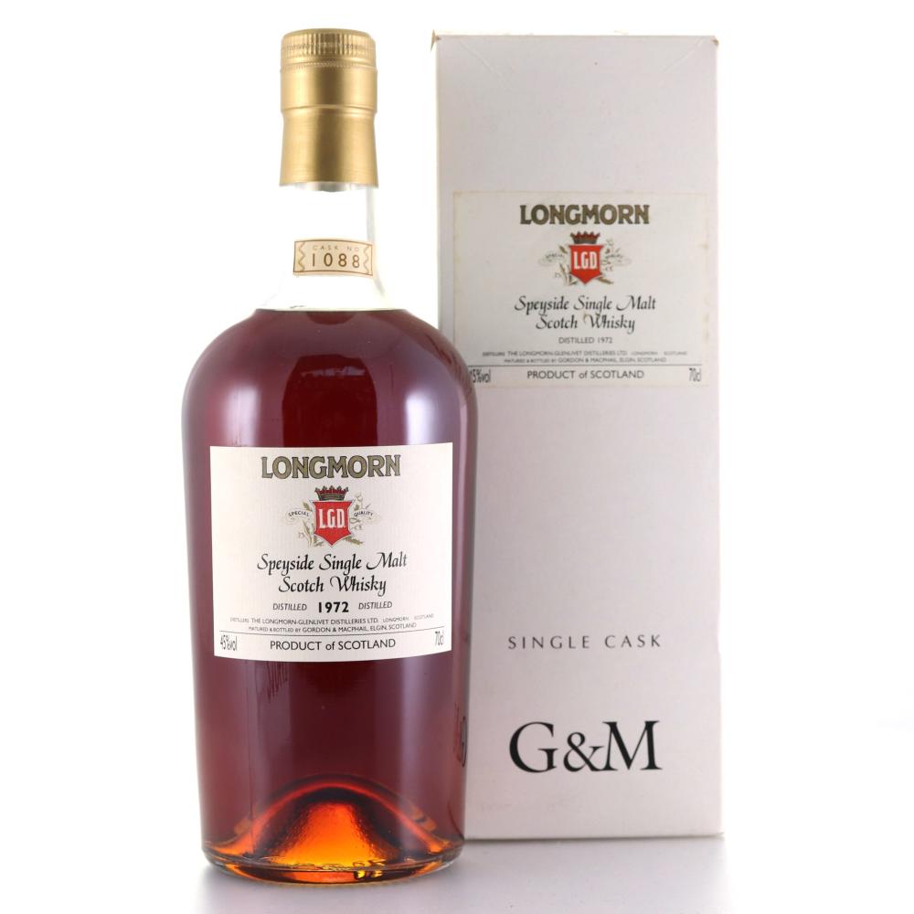 Longmorn 1972 Gordon and MacPhail Single Cask