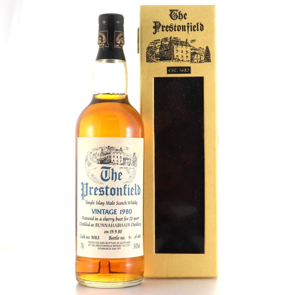 Bunnahabhain 1980 Prestonfield 20 Year Old