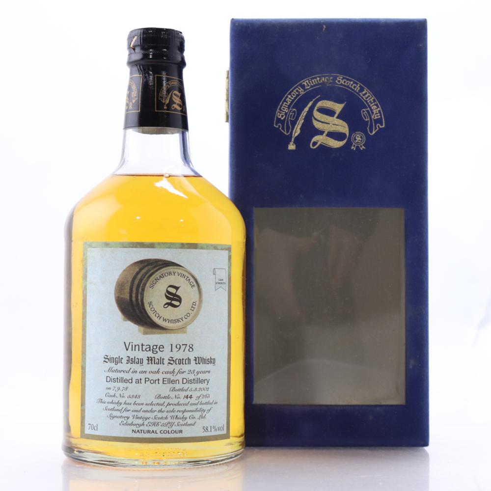 Port Ellen 1978 Signatory Vintage 23 Year Old
