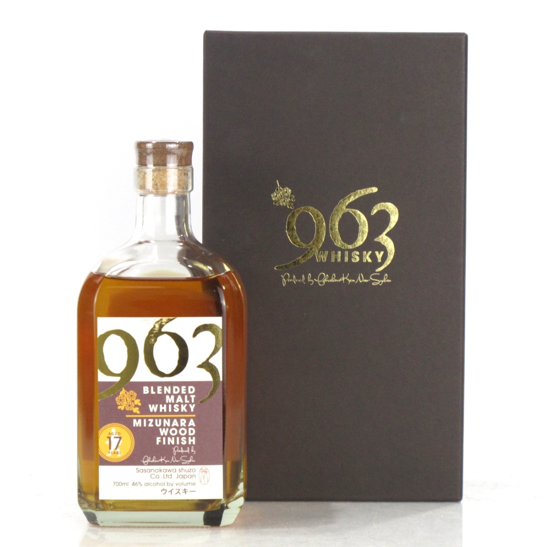 Sasanokawa Shuzo 963 Blended Malt 17 Year Old / Mizunara Finish