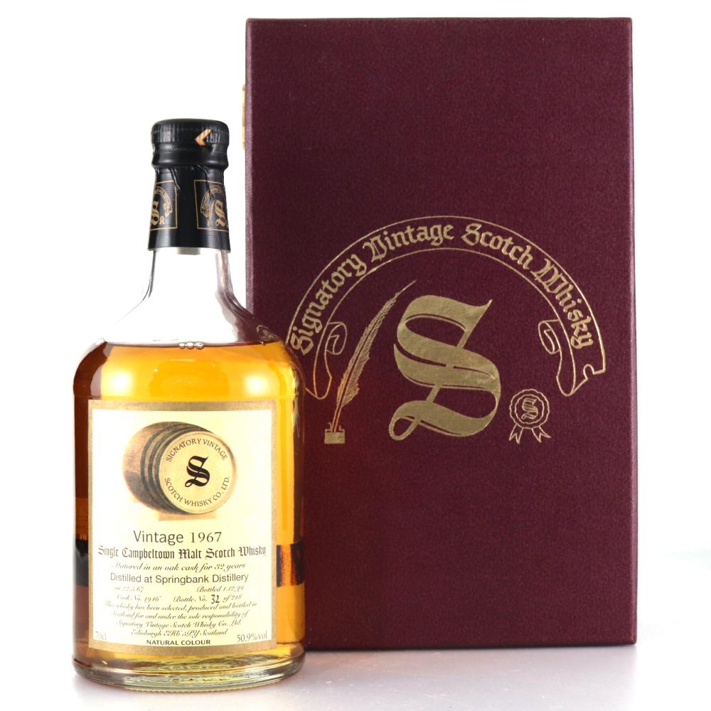 Springbank 1967 Signatory Vintage 32 Year Old / LMDW