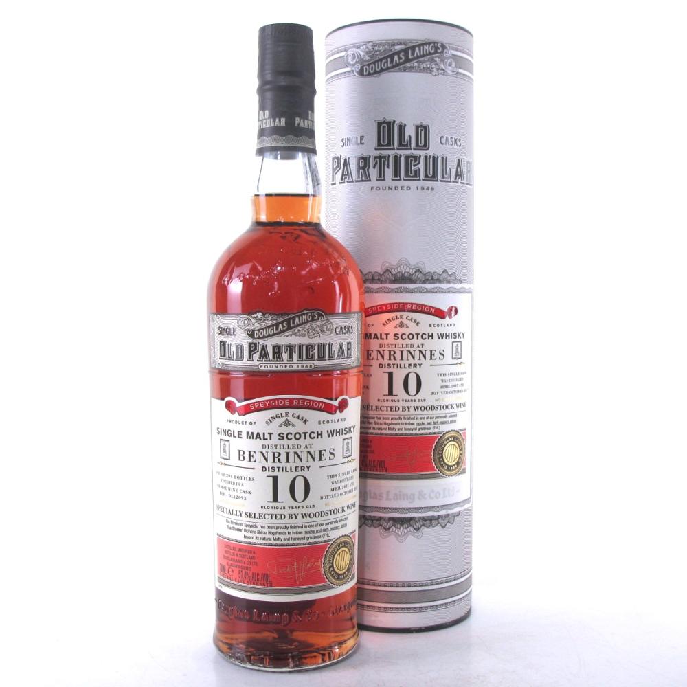 Benrinnes 2007 Douglas Laing 10 Year Old / Woodstock Wine