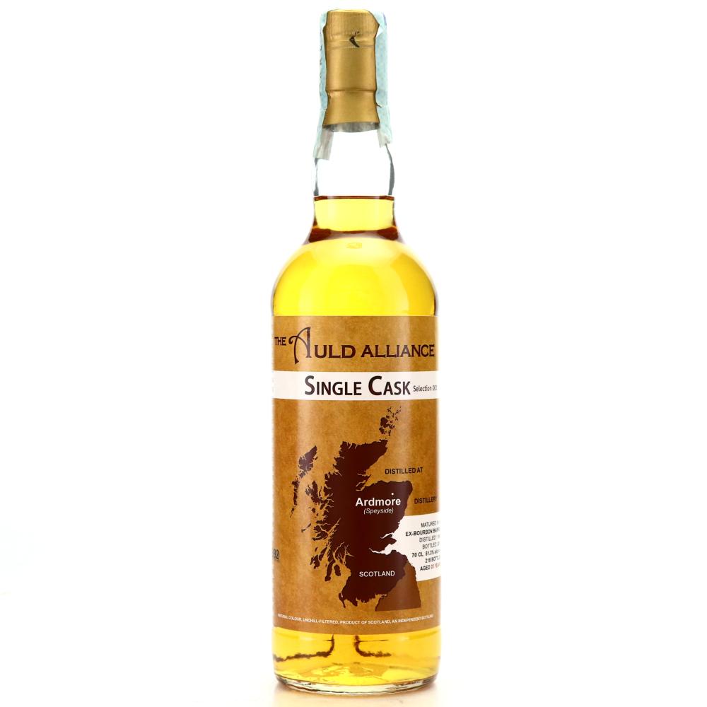 Ardmore 1992 Auld Alliance 20 Year Old Single Cask