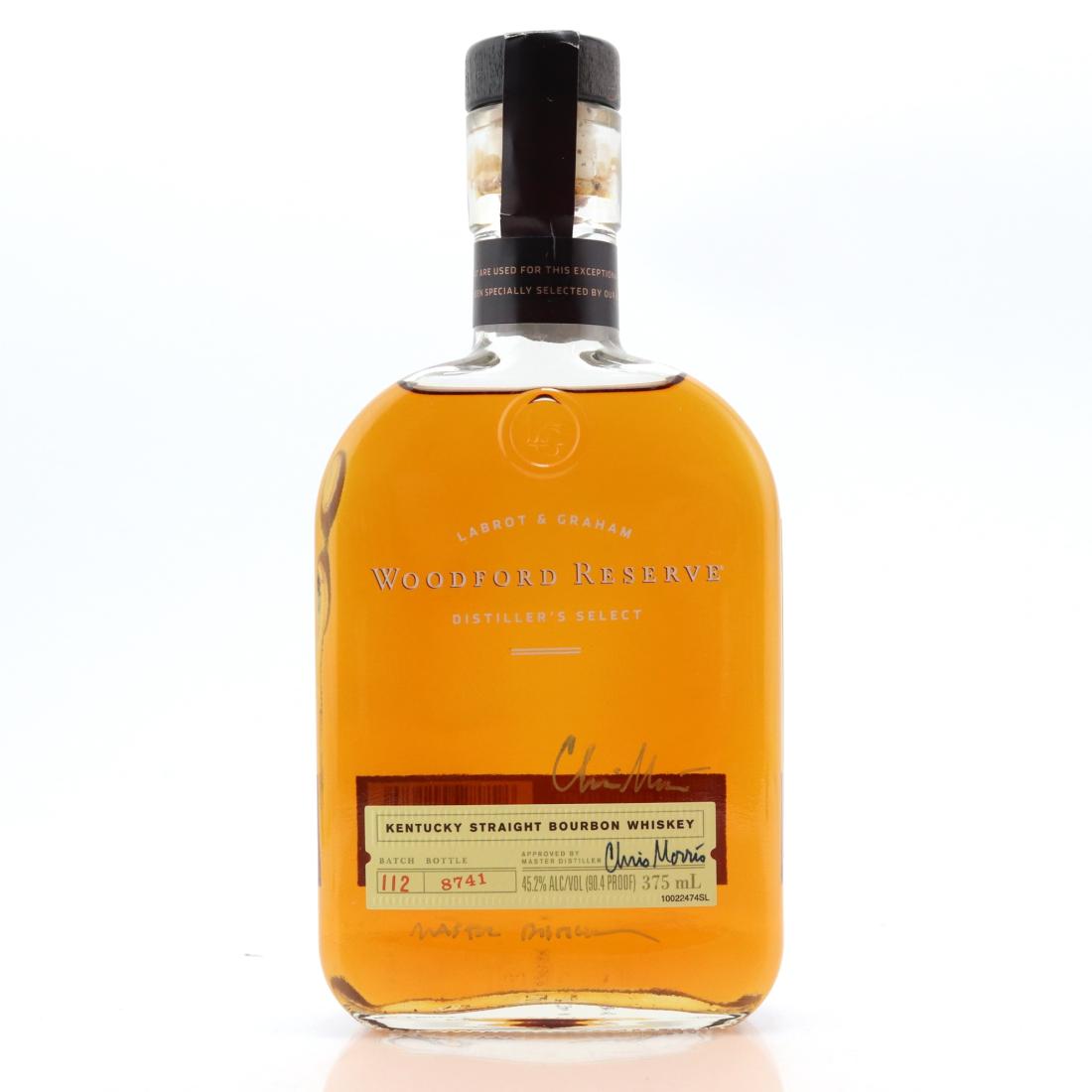 Woodford Reserve Distiller’s Select 375ml / signed by Master Distiller ...