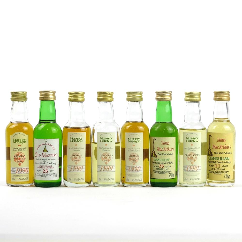 Murray McDavid / James MacArthur's Miniature Selection 8 x 5cl