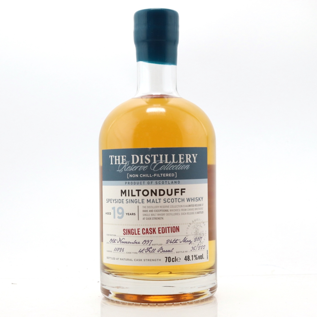 Miltonduff 1997 Single Cask 19 Year Old #11026 / Distillery Exclusive