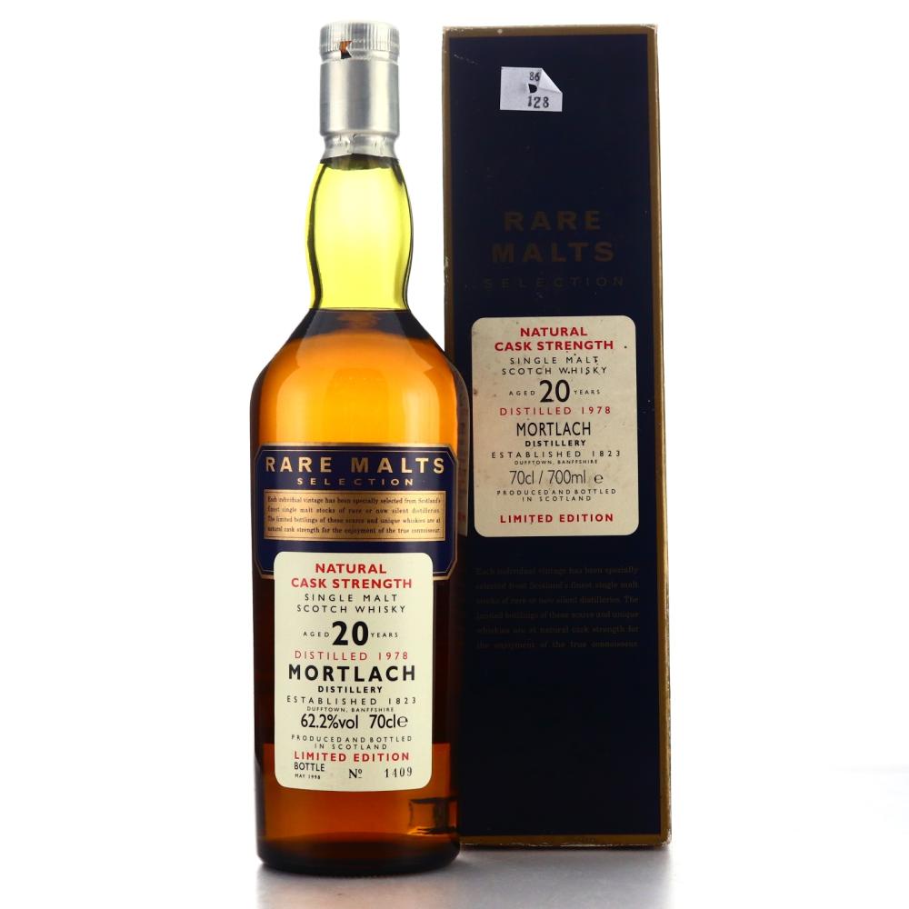 Mortlach 1978 Rare Malt 20 Year Old / 62.2%