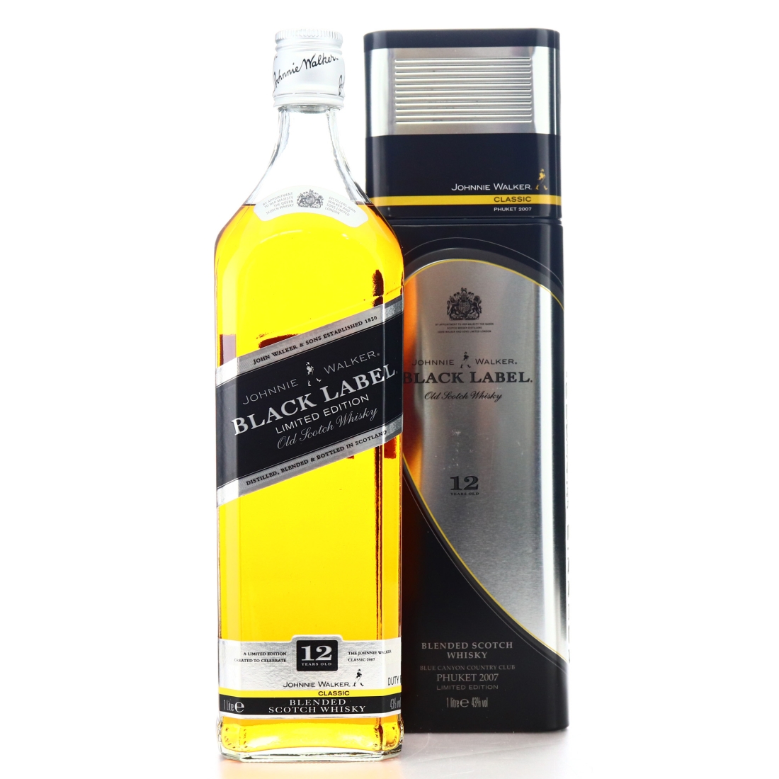 Johnnie Walker Black Label 12 Year Old Classic / Classic Phuket 2007 Edition
