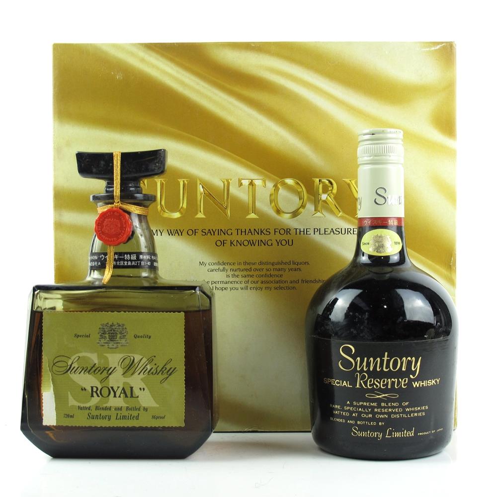 Suntory Thank You Pack 2 x 72cl / Leaking