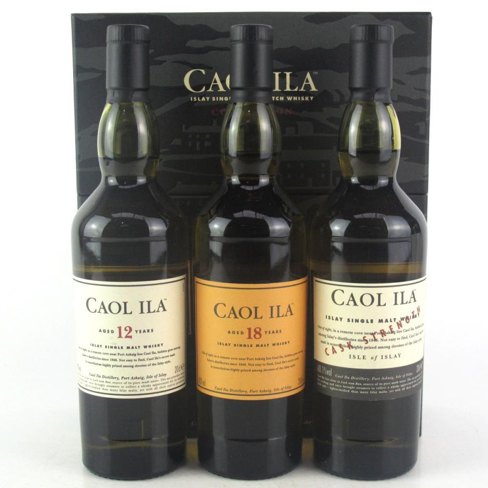 Caol Ila Collection 3 x 20cl / 12, 18 Year Old, Cask Strength