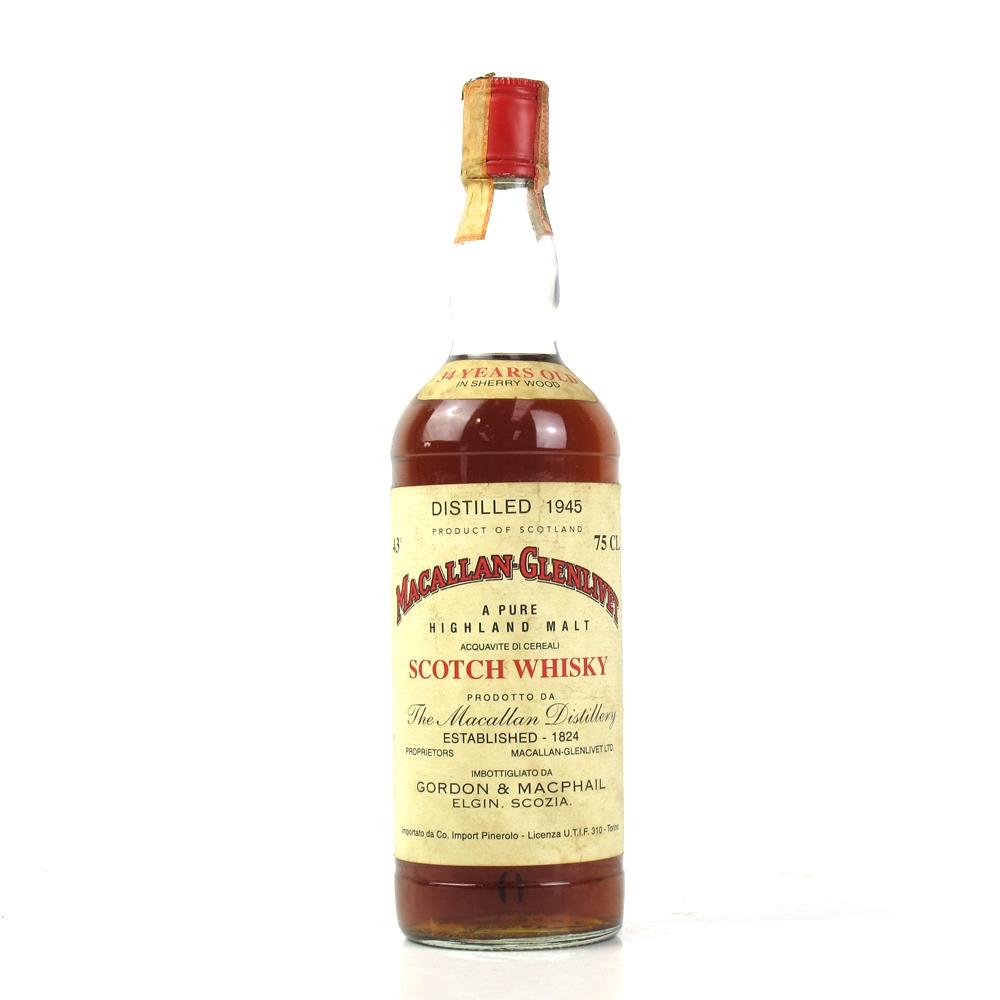 Macallan 1945 34 Year Old / Pinerolo Import
