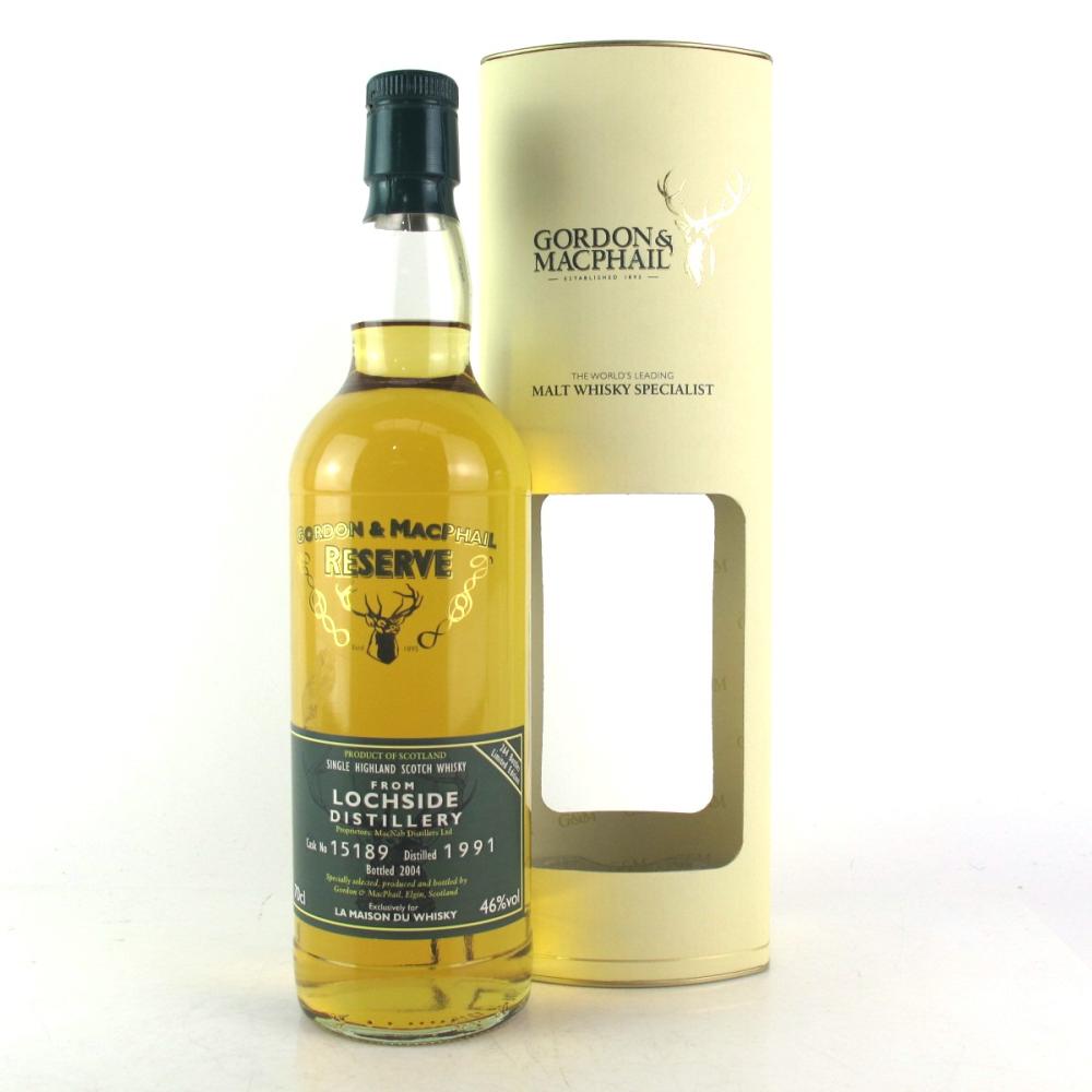 Lochside 1991 Gordon and MacPhail Reserve / LMDW
