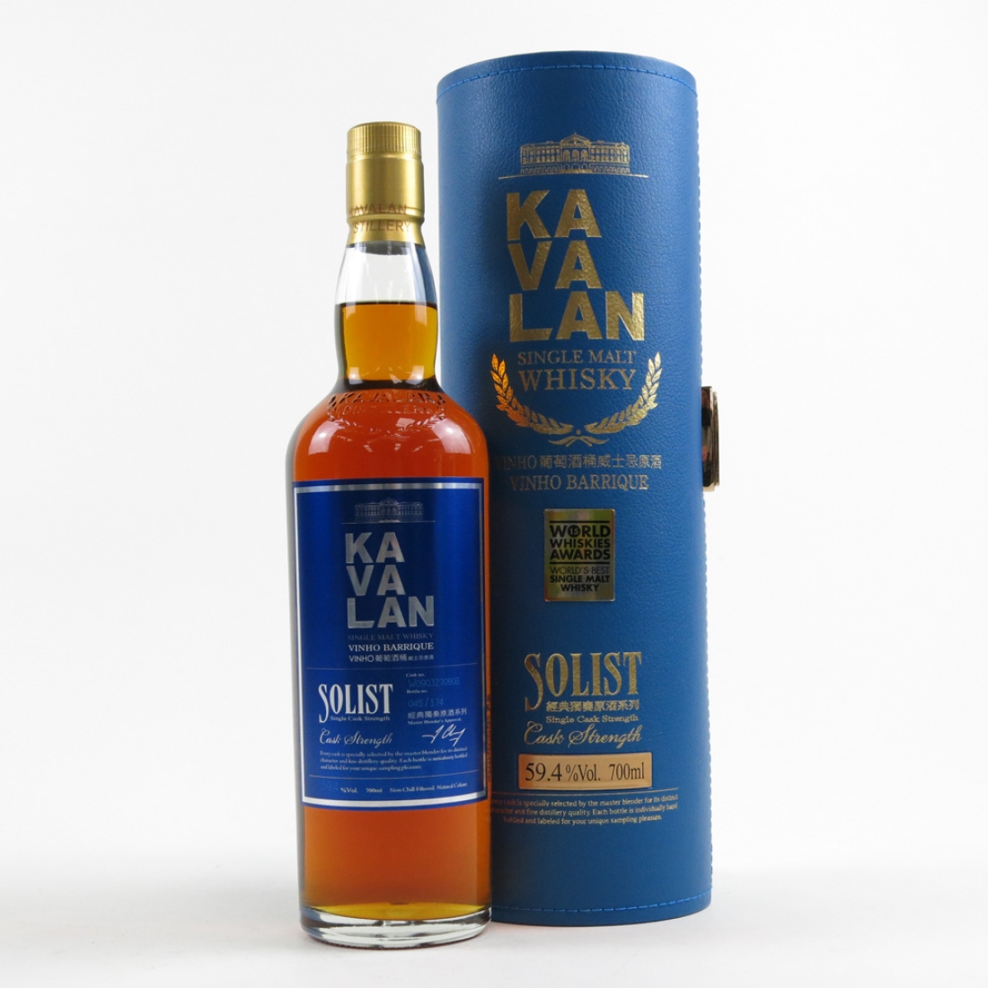 Kavalan Solist Vinho Barrique Cask #W090327084B