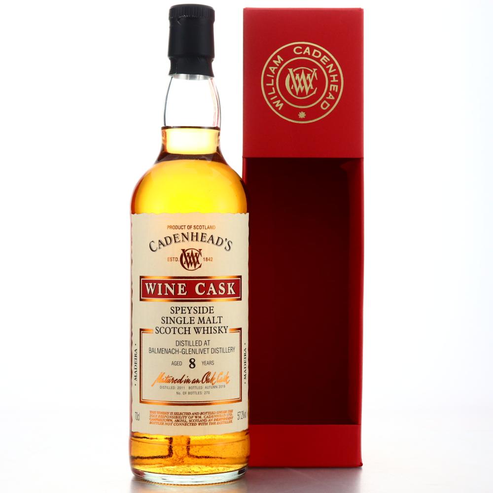 Balmenach 2011 Cadenhead's 8 Year Old Wine Cask