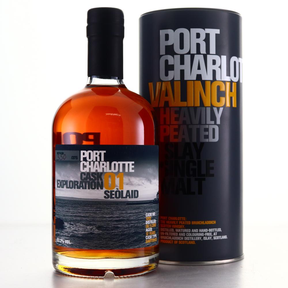 Port Charlotte 2002 Cask Exploration Valinch 12 Year Old #1