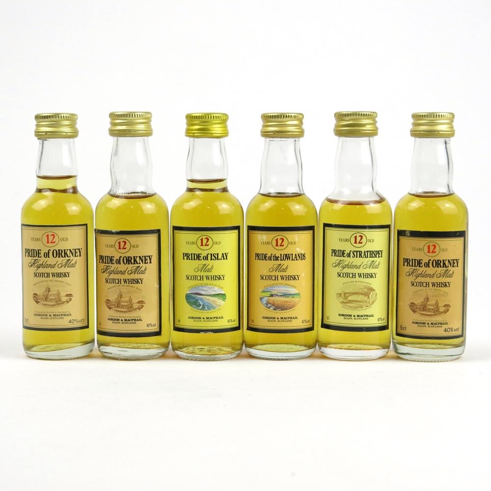Pride Of Regions Miniature Collection 6 x 5cl