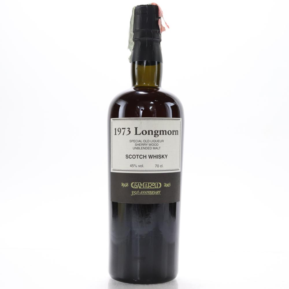 Longmorn 1973 Samaroli Sherry Wood / 35th Anniversary