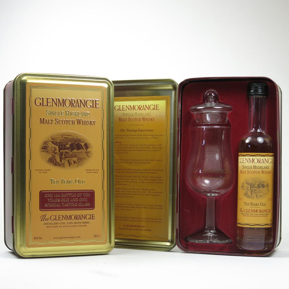 Glenmorangie 10 Year Old 10cl and Nosing Glass Gift set x 2