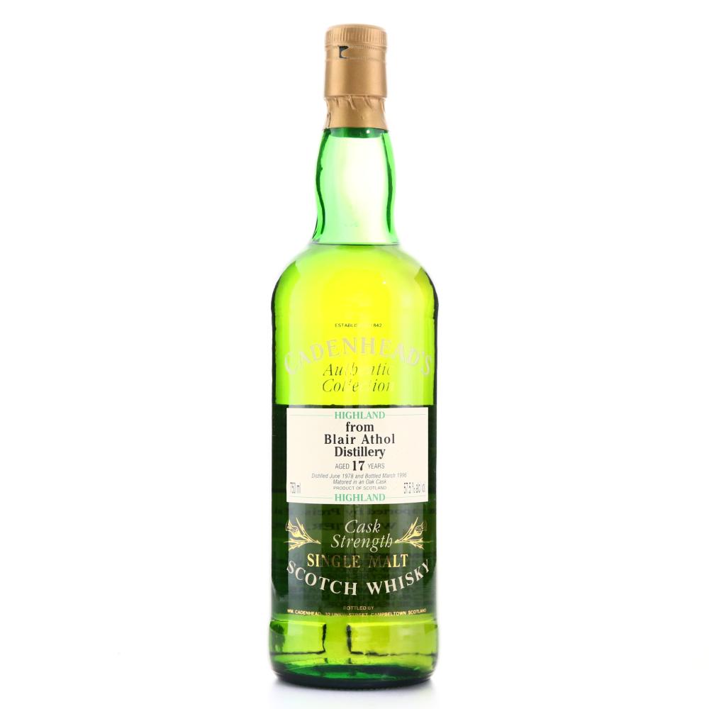 Blair Athol 1978 Cadenhead's 17 Year Old 75cl / US Import