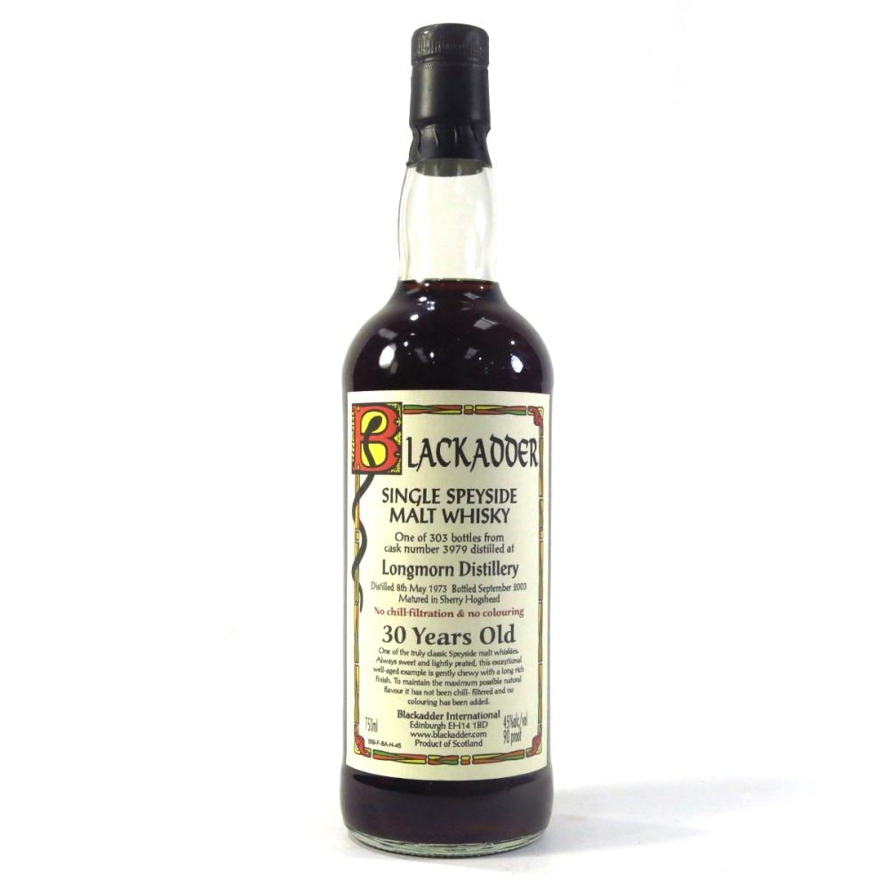 Longmorn 1973 Blackadder 30 Year Old 75cl / US Import