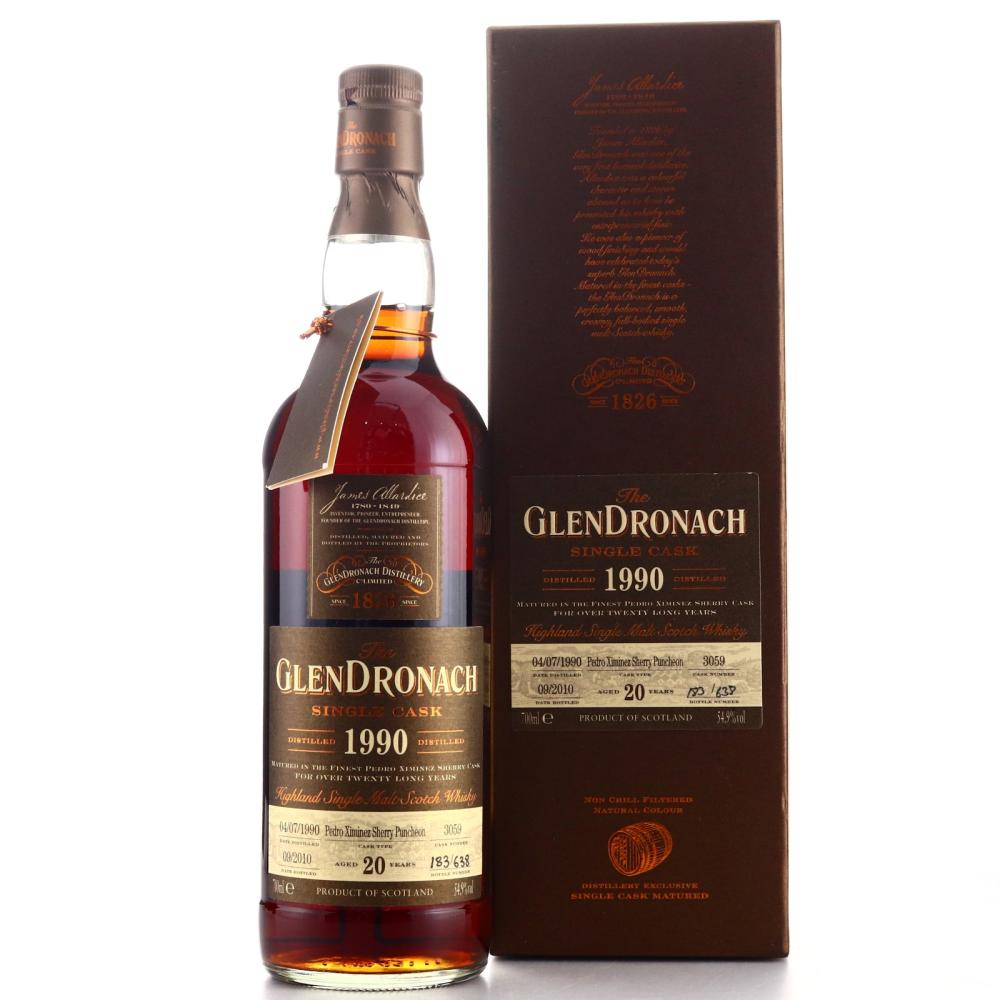 Glendronach 1990 Single PX Cask 20 Year Old #3059