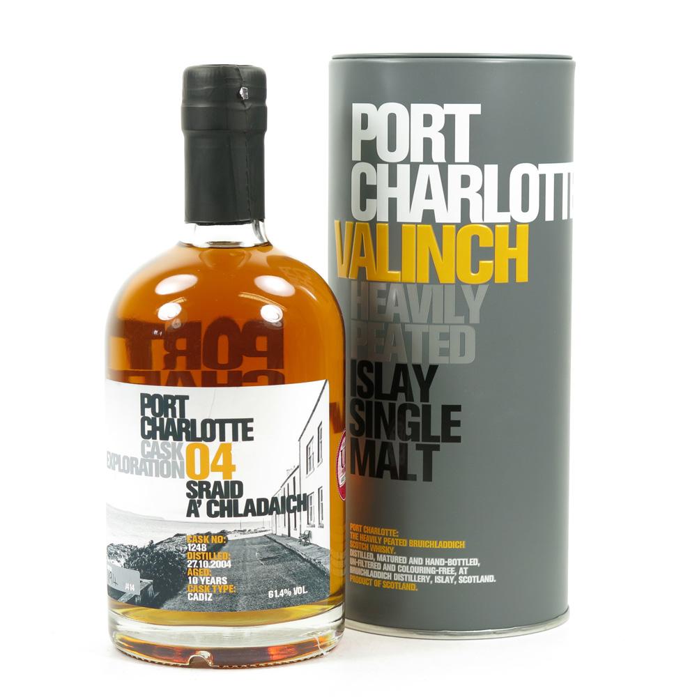 Port Charlotte 2004 Exploration Cask #04 Sraid A'Chladaich Valinch 