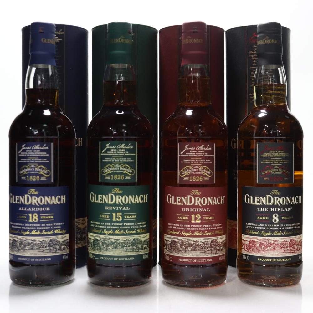 Glendronach Set 4 x 70cl
