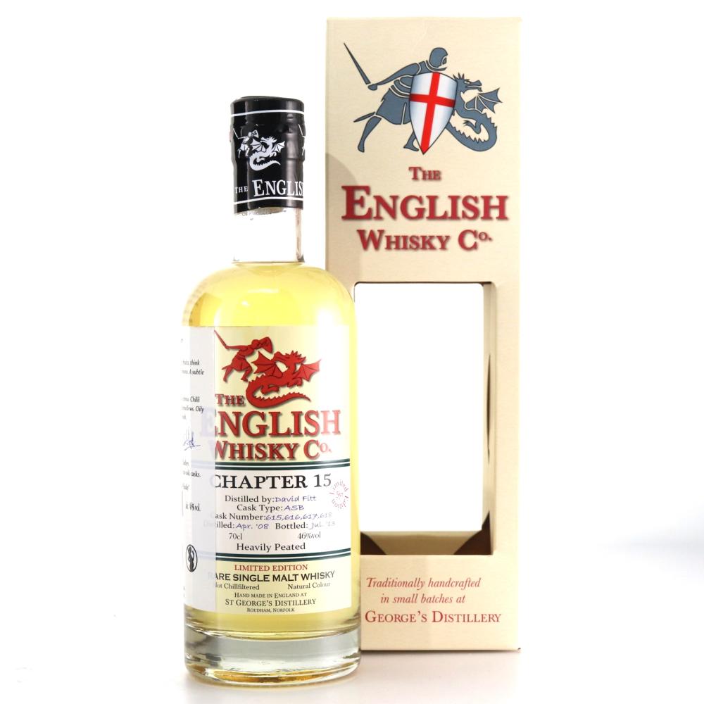 English Whisky Co 2008 Heavily Peated 5 Year Old / Chapter 15