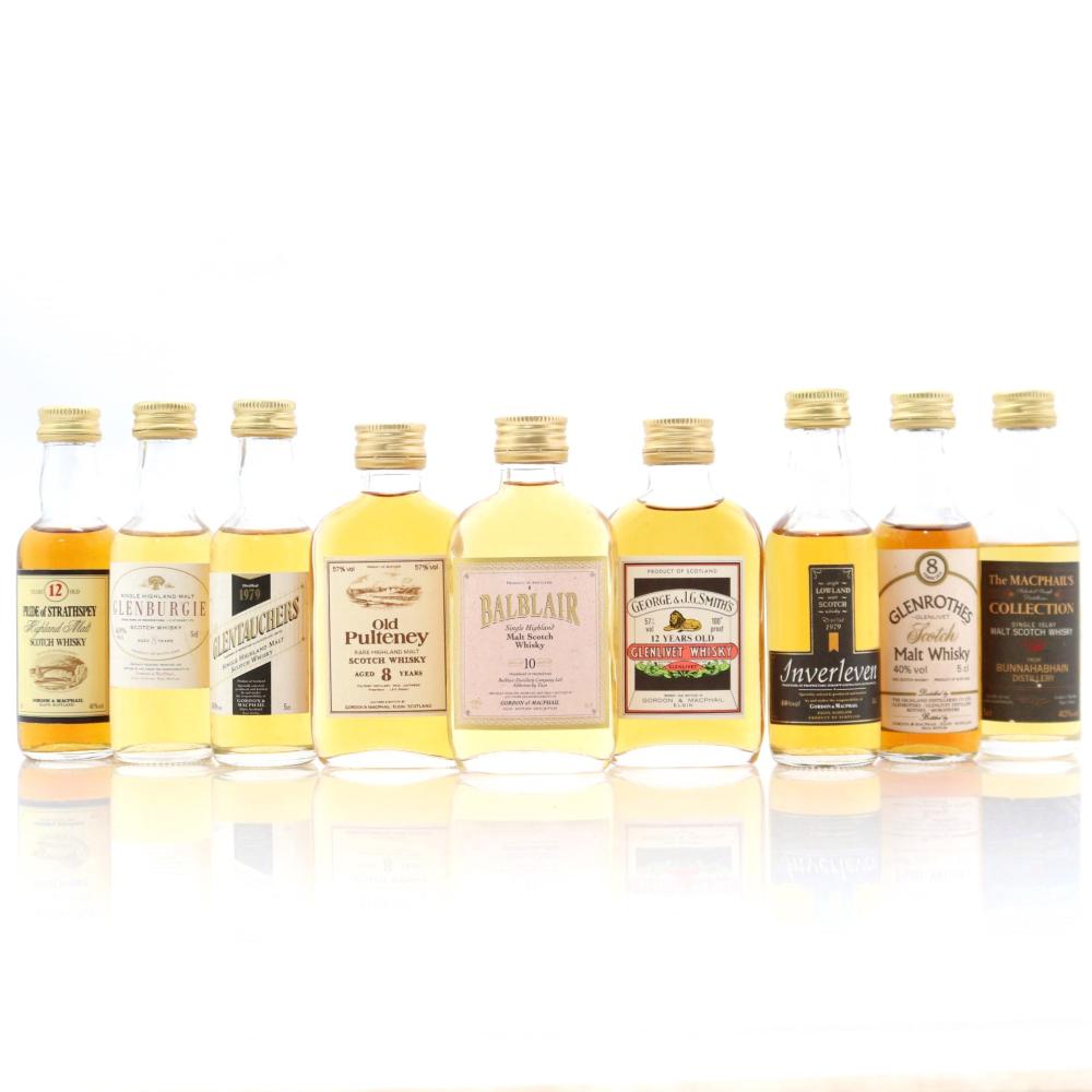 Gordon MacPhail Miniature Selection 9 x 5cl