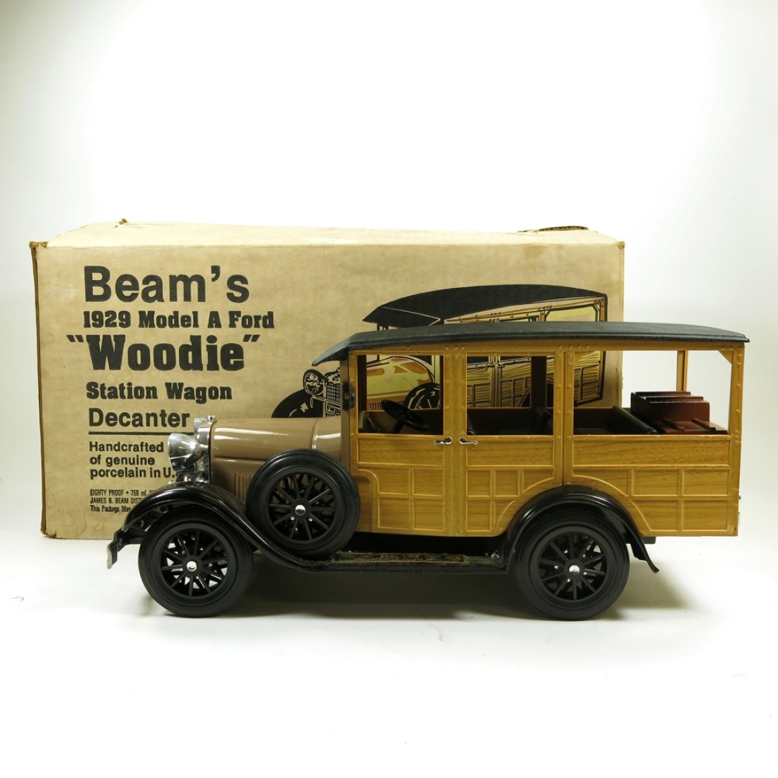Jim Beam's \"Woodie\" Decanter