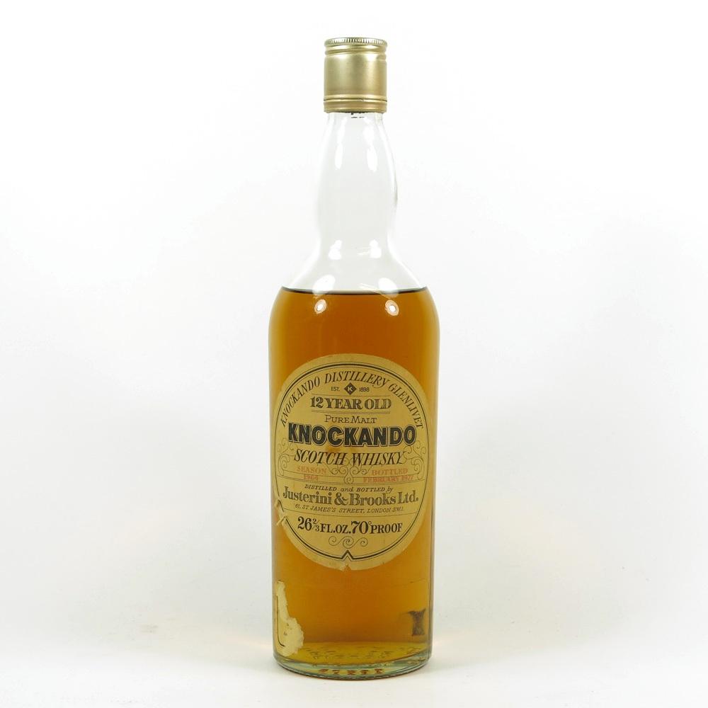 Knockando 1962 12 Year Old 1970s