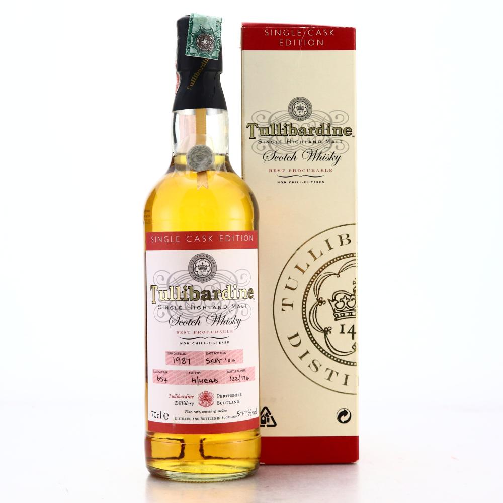 Tullibardine 1987 Single Cask #654