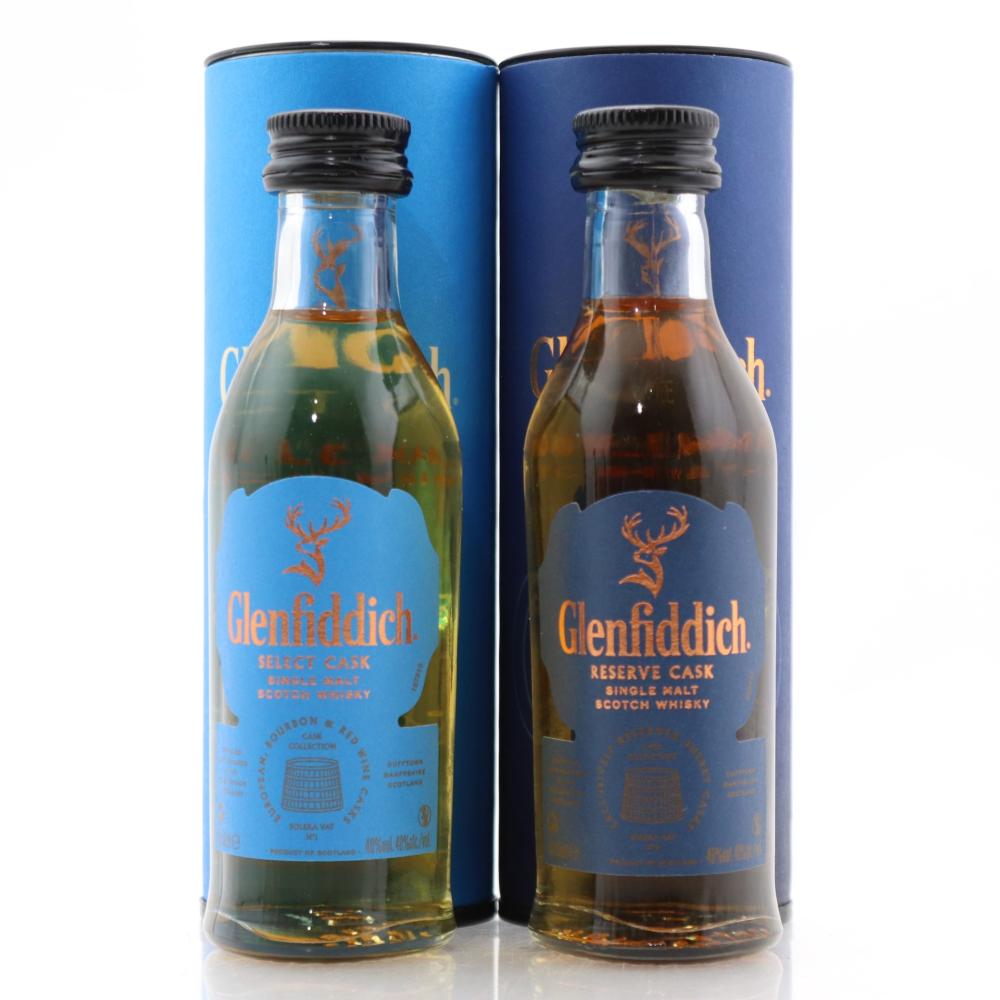 Glenfiddich Select Cask & Reserve Cask Miniature 5cl