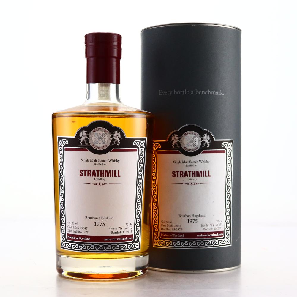 Strathmill 1975 Malts of Scotland Bourbon Hogshead