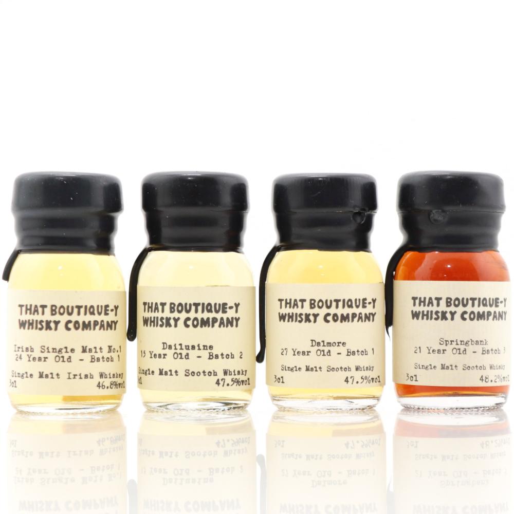 That Boutique-y Whisky Company Miniatures 4 x 3cl