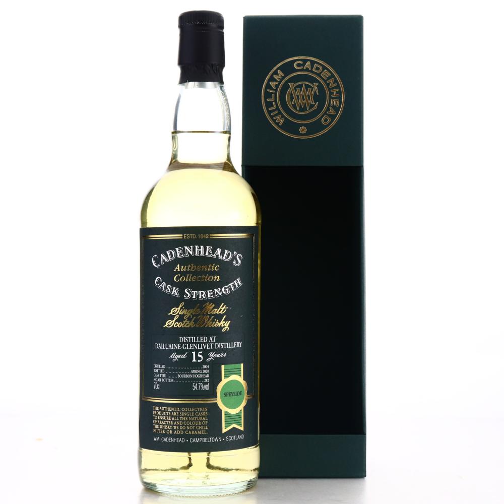 Dailuaine 2004 Cadenhead's 15 Year Old Cask Strength