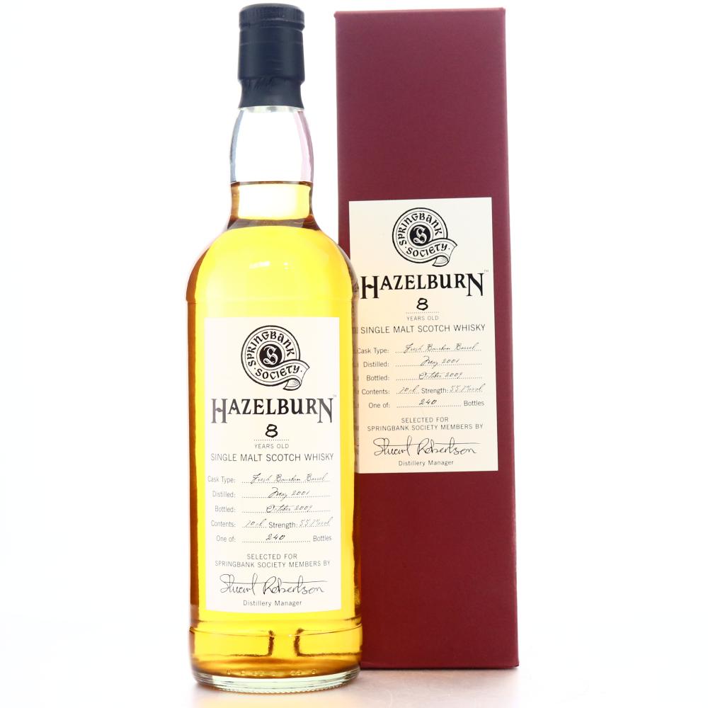 Hazelburn 2001 Springbank Society 8 Year Old / Fresh Bourbon