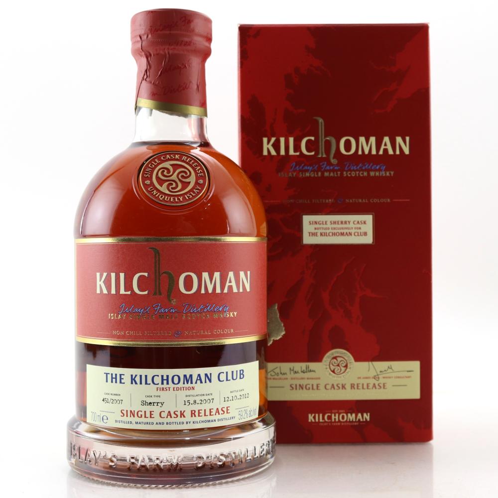 Kilchoman 2007 Single Cask Kilchoman Club 1st Edition 