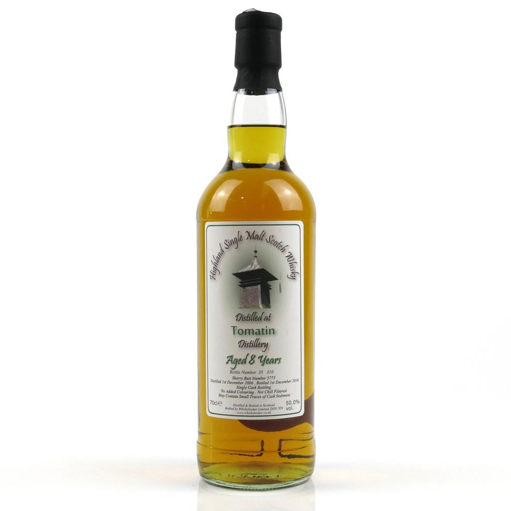 Tomatin 2006 Whisky Broker 8 Year Old